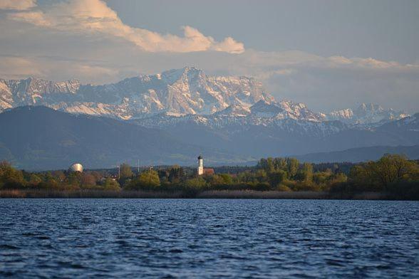 Seenswert - Vegane Pension Und Ferienwohnungen Am Ammersee Pahl ภายนอก รูปภาพ